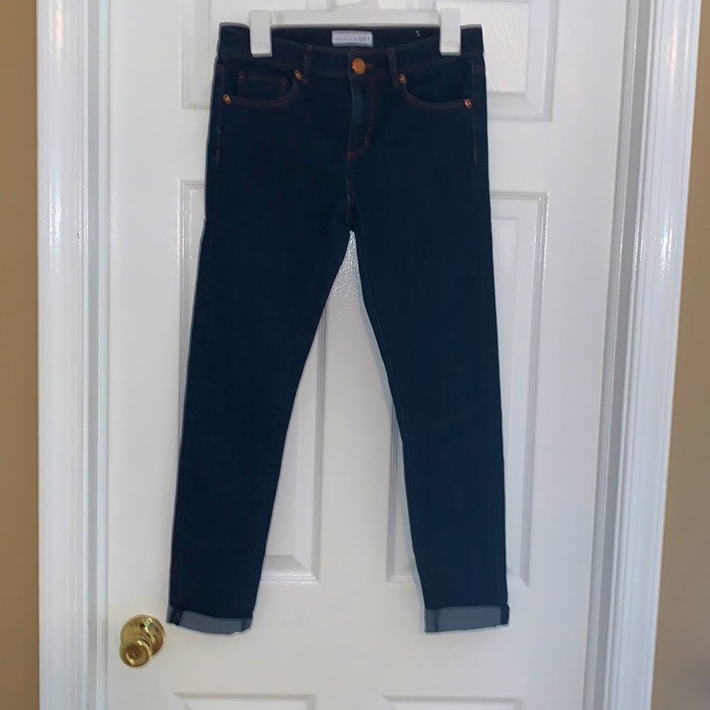Ann Taylor Loft capri jeans